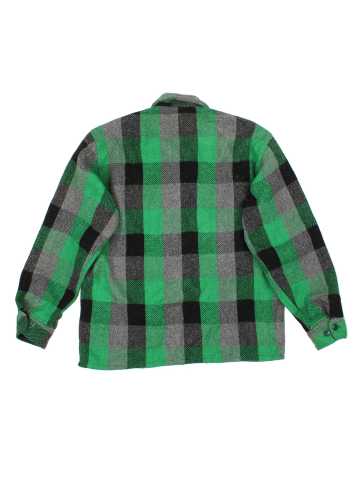 Vintage 60's Melton Flannel Jacket (Size M)