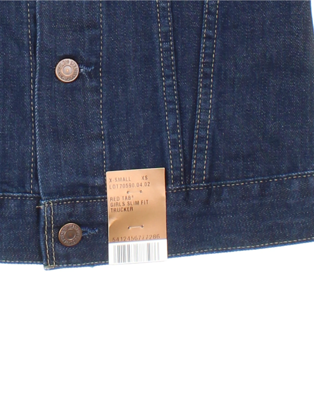 Levi Strauss Denim Truckers Jacket (Size XXS)