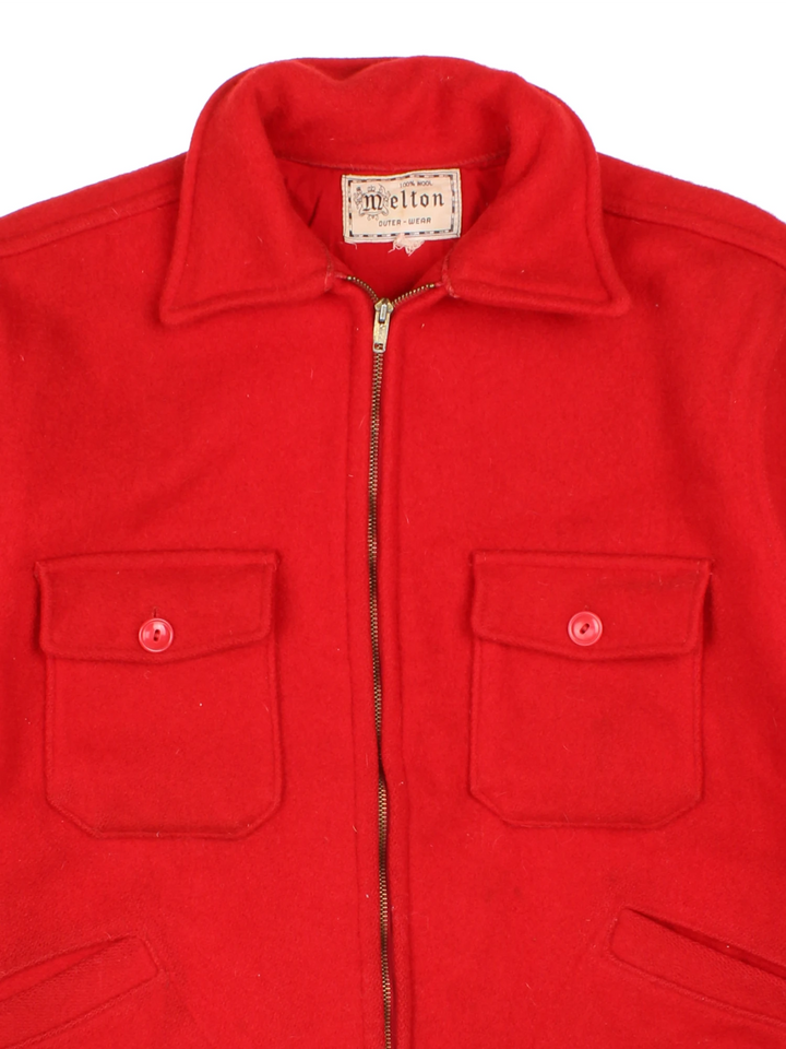 Vintage 60's Melton Wool Jacket (Size L)