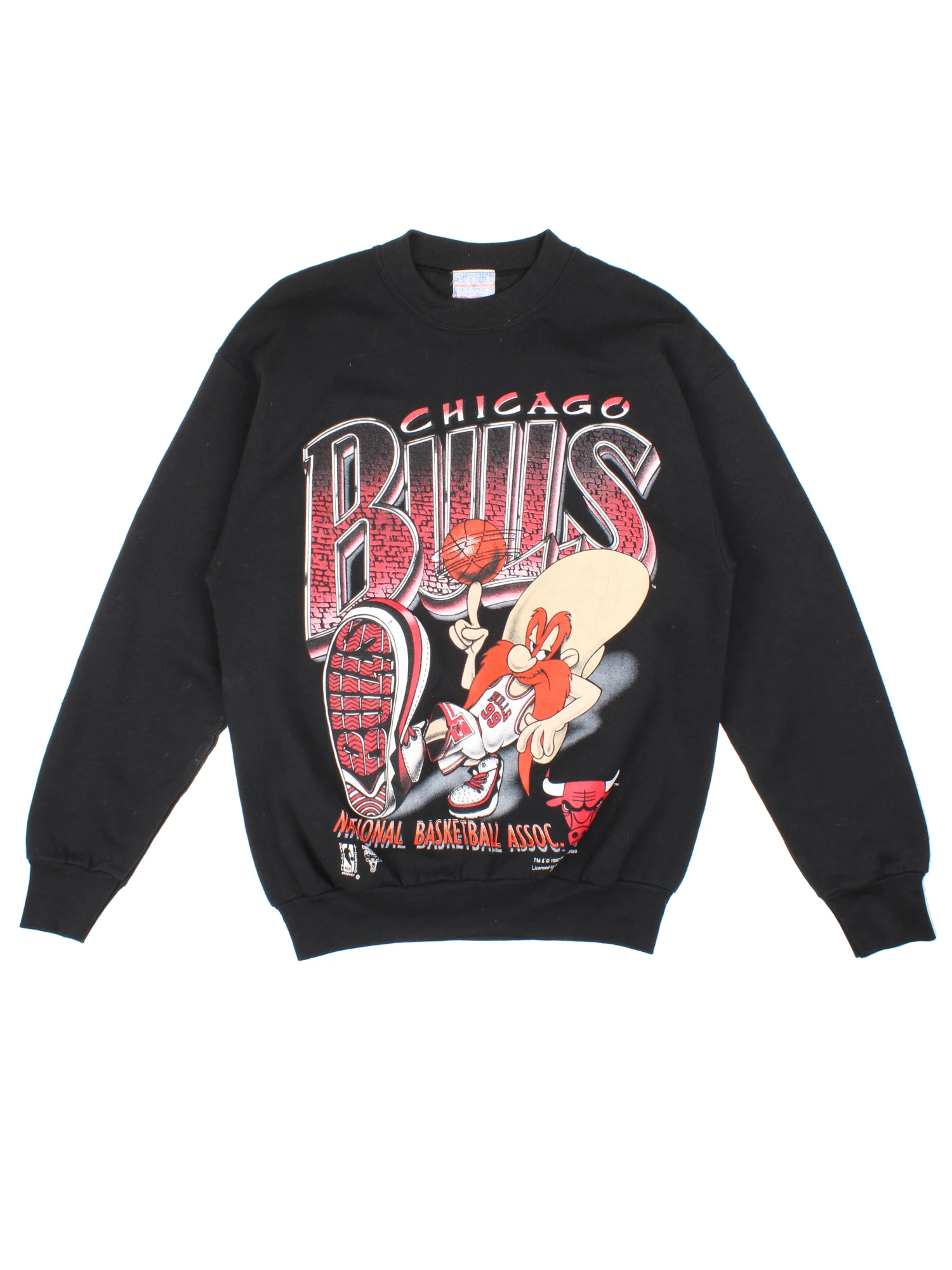 1993 Chicago Bulls NBA Looney Tunes Sweatshirt (Size M)