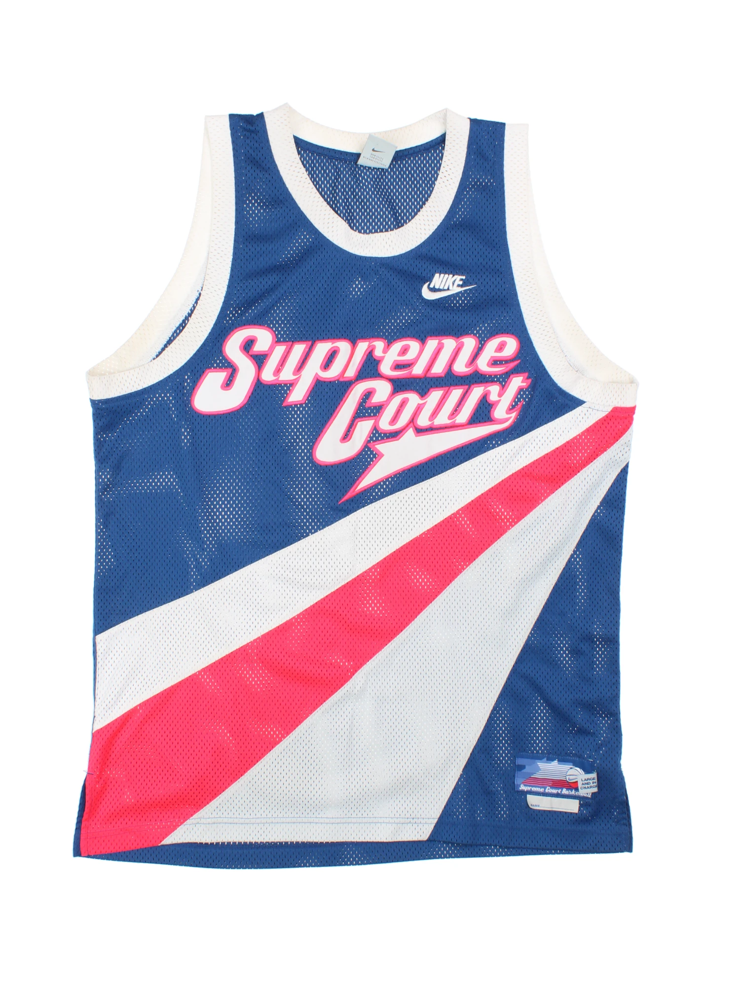 ウェア supreme NIKE basketball jersey 90's Nike Supreme Court Basketball Jersey (Size L) – VintageFolk