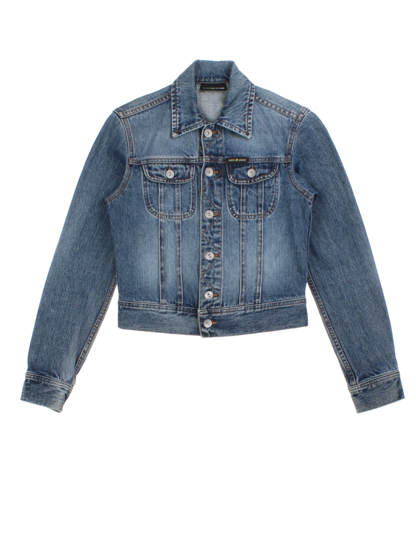 DKNY Y2K Denim Jacket (Size XXS)