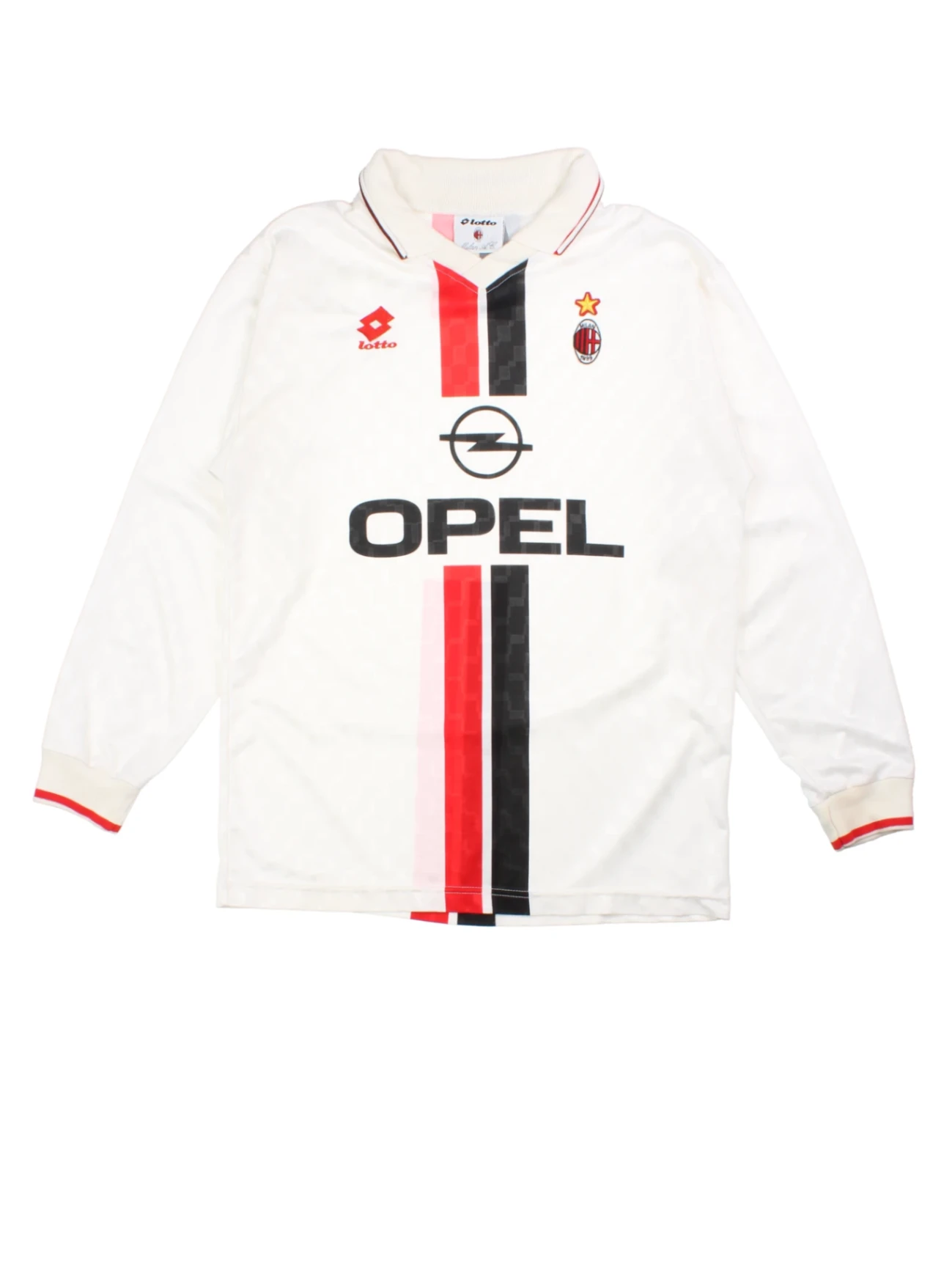 95-96 Lotto AC Milan Away Football Shirt (Size M)