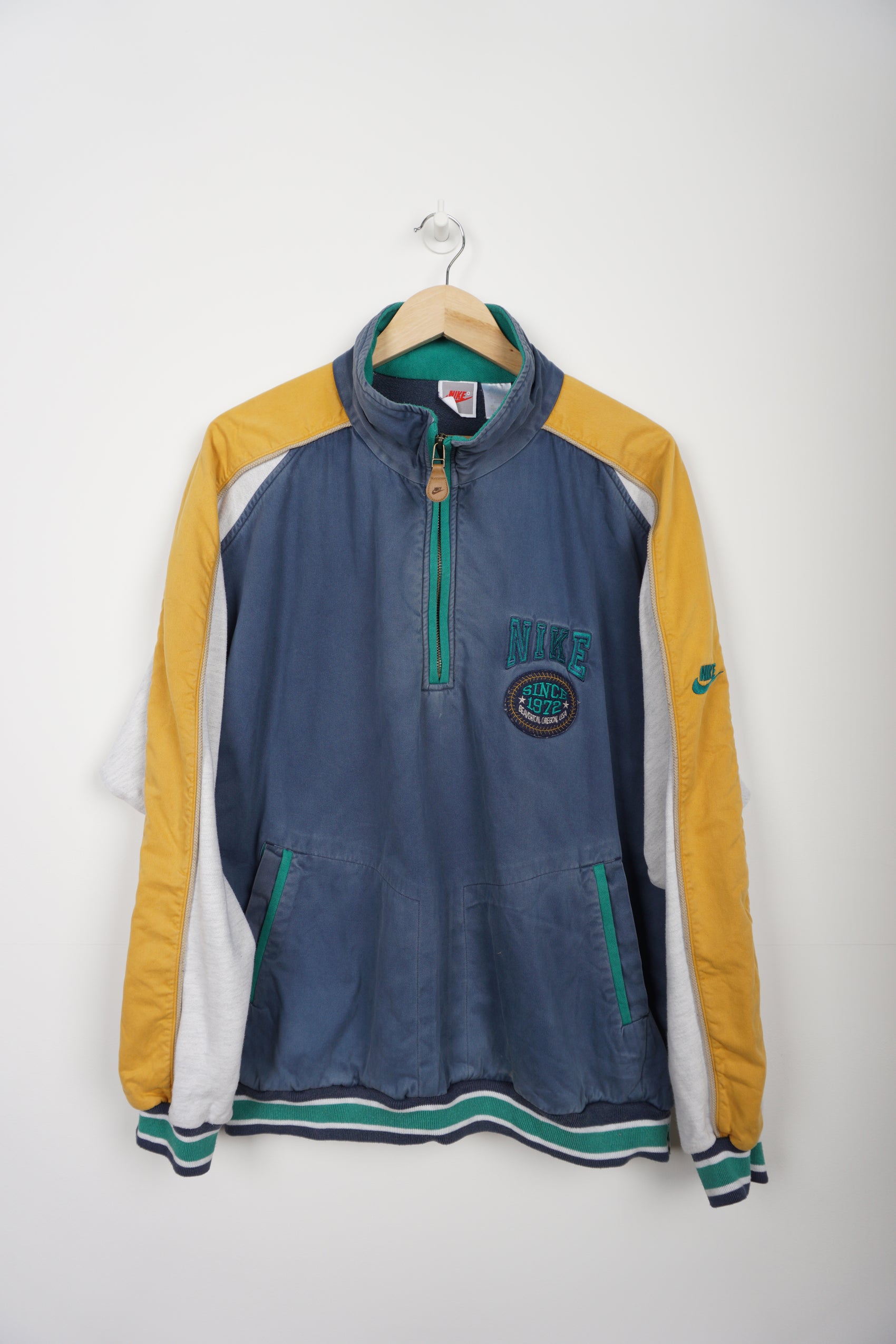 Vintage 90's Nike Beaverton 1/4 Zip Sweatshirt – VintageFolk