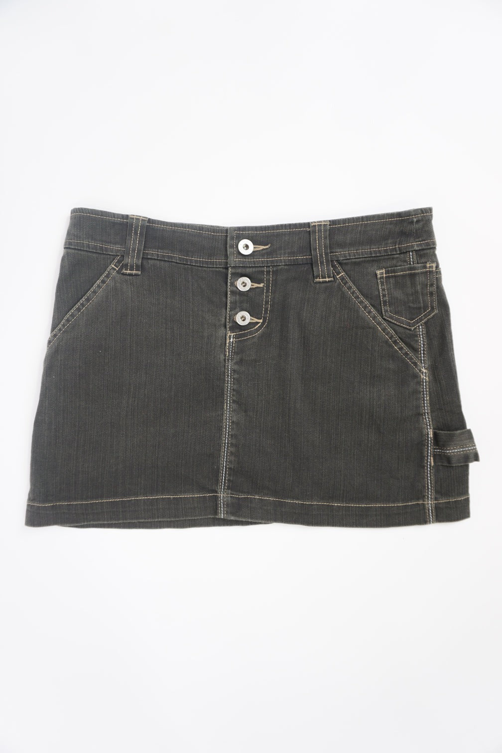 Tommy Hilfiger Denim Mini Skirt (Size M)
