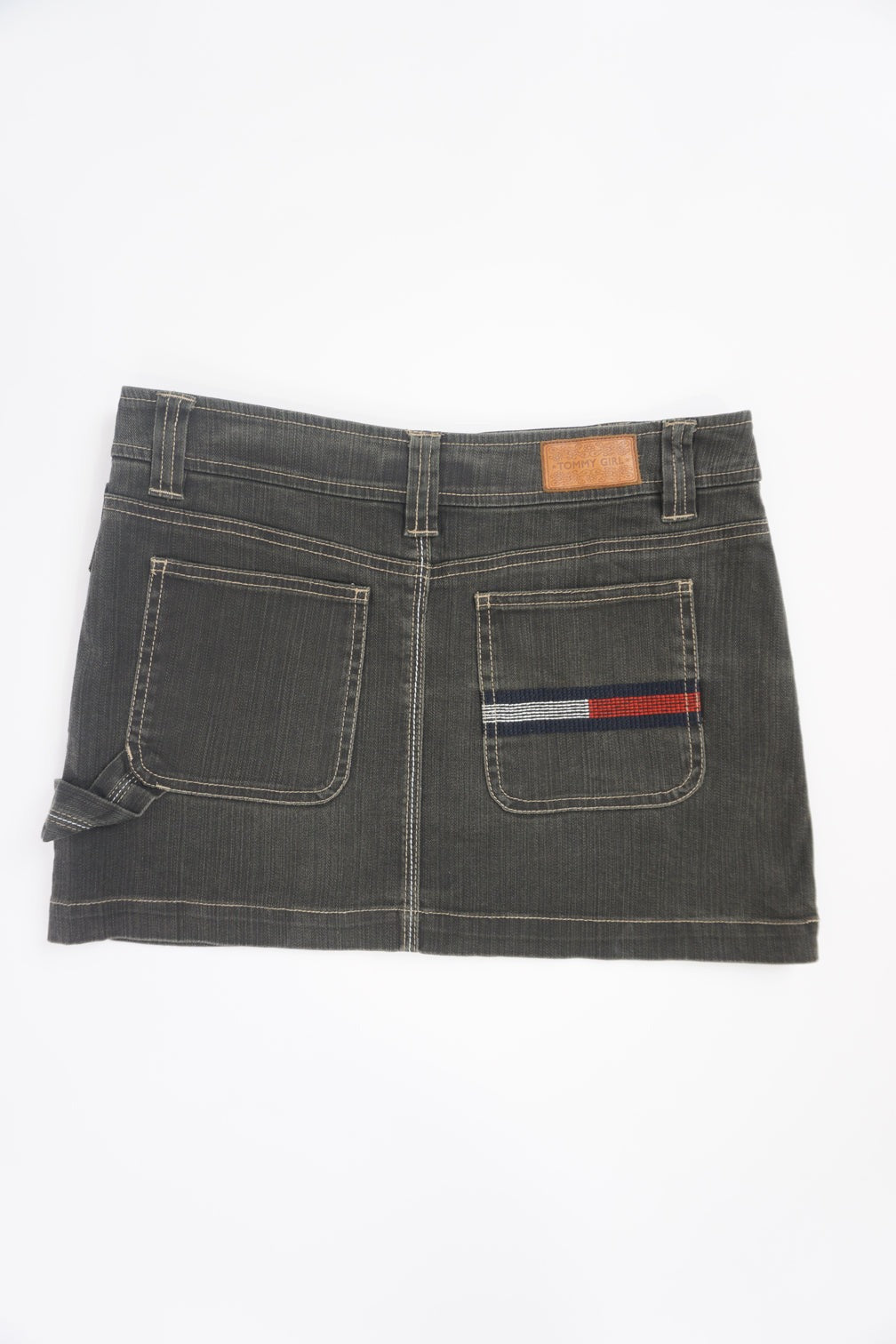 Tommy Hilfiger Denim Mini Skirt (Size M)