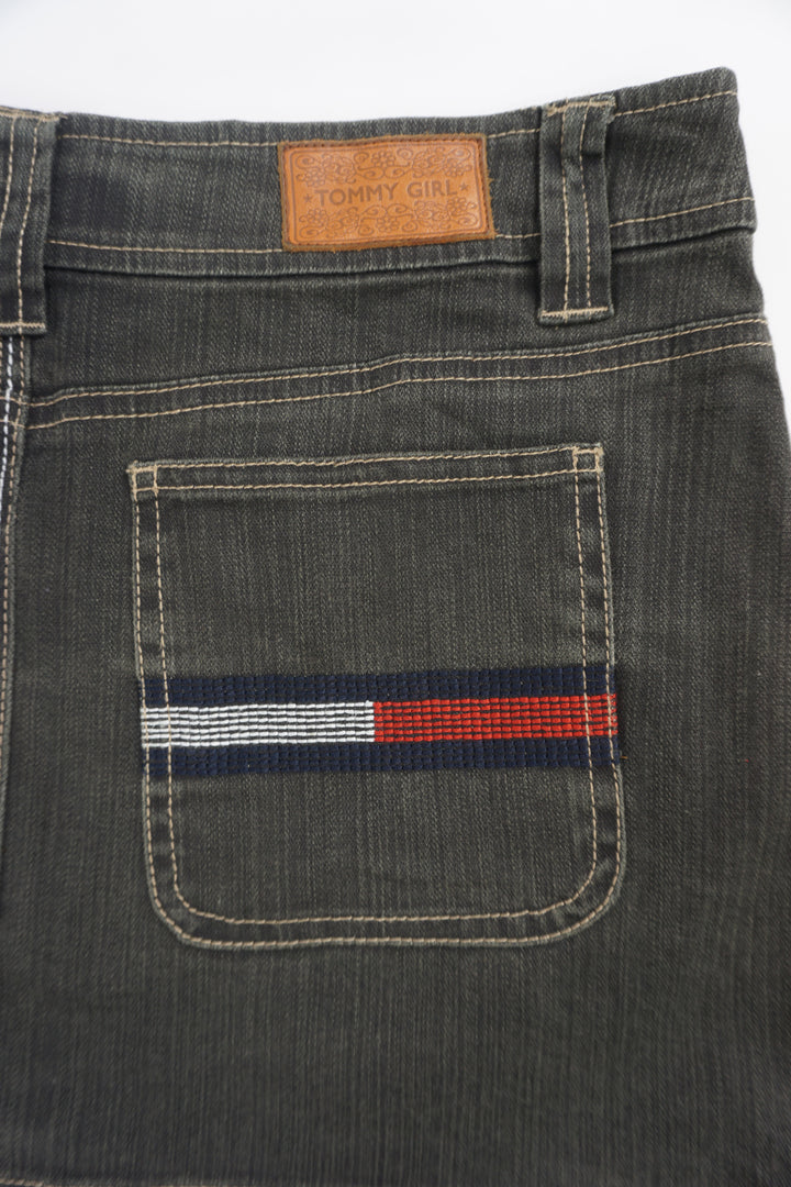 Tommy Hilfiger Denim Mini Skirt (Size M)