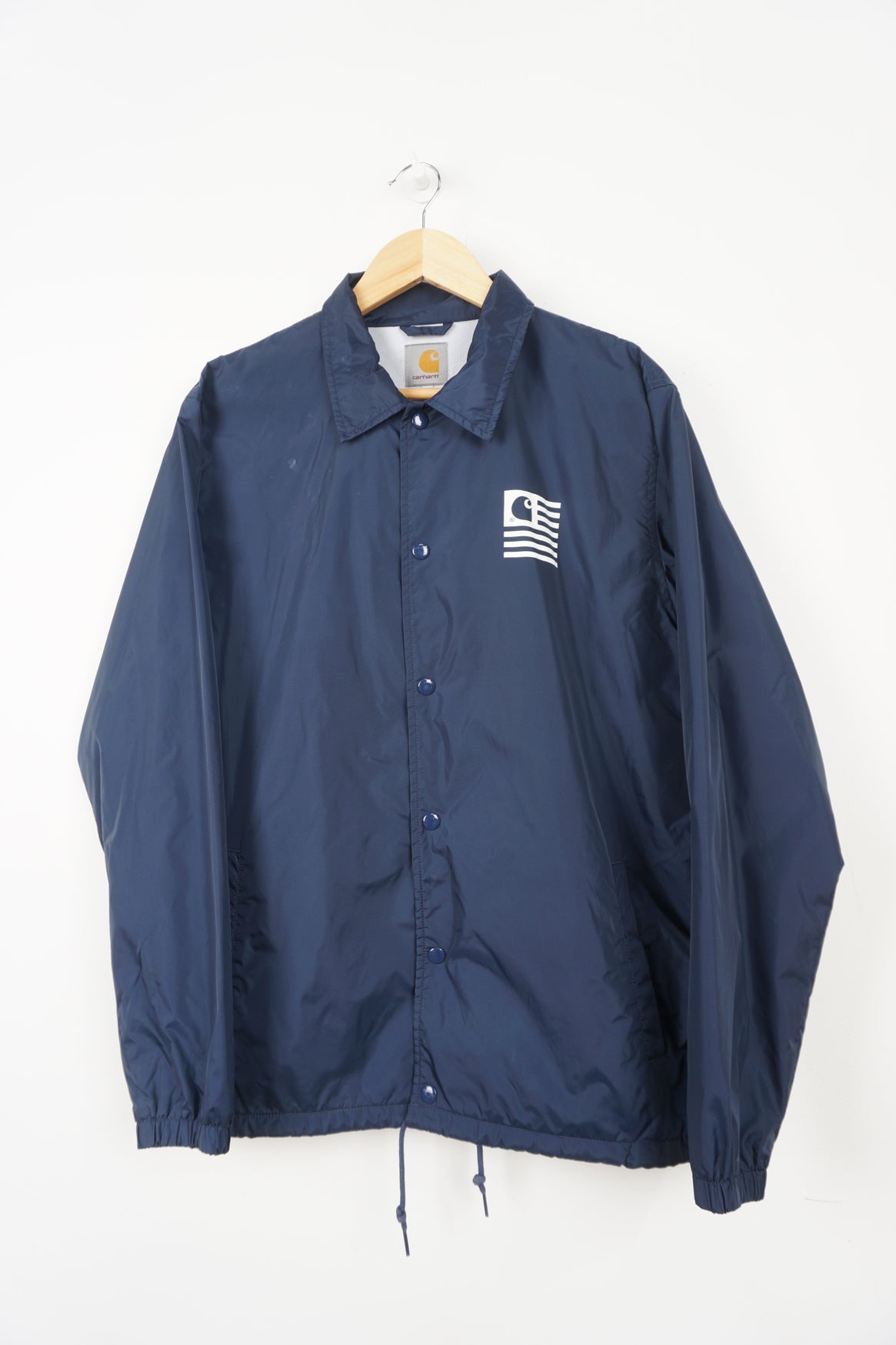 Carhartt coach jacket navy Clearance