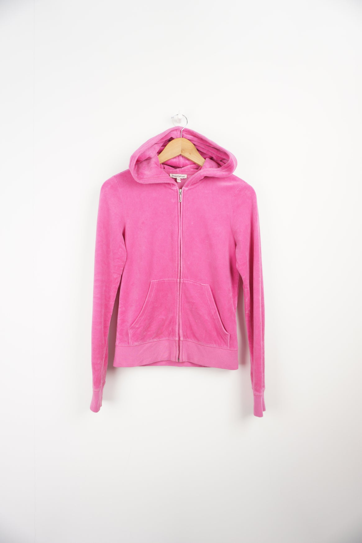 Pink Juicy Couture Velour Hoodie – VintageFolk