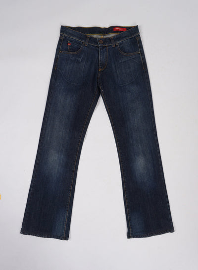 y2k Miss Sixty 'Basic Italy' dark denim jeans with low rise waist and slightly flared leg