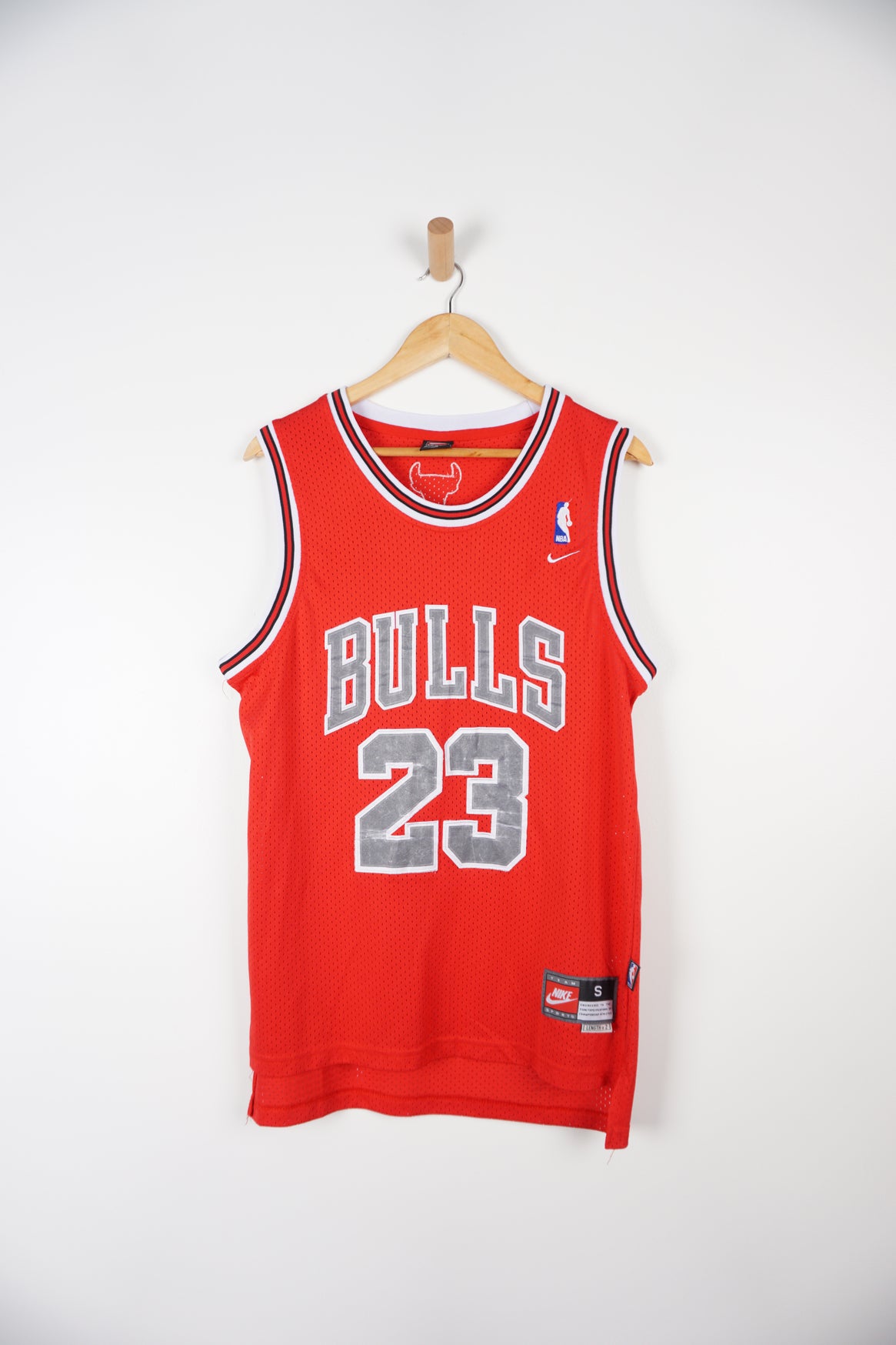 Vintage Nike Chicago Bulls #23 Michael Jordan Swingman Jersey Size