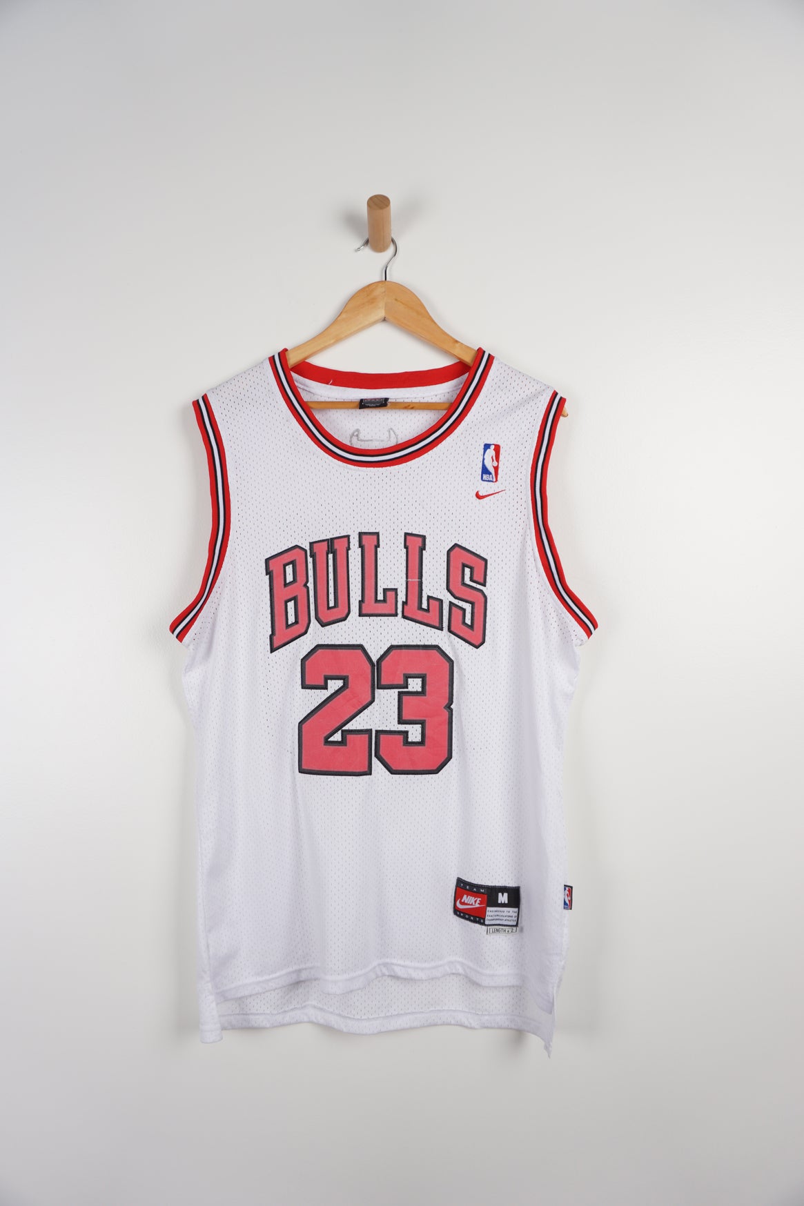 Vintage Varsity Nike NBA Chicago Bulls Red Jersey – VintageFolk