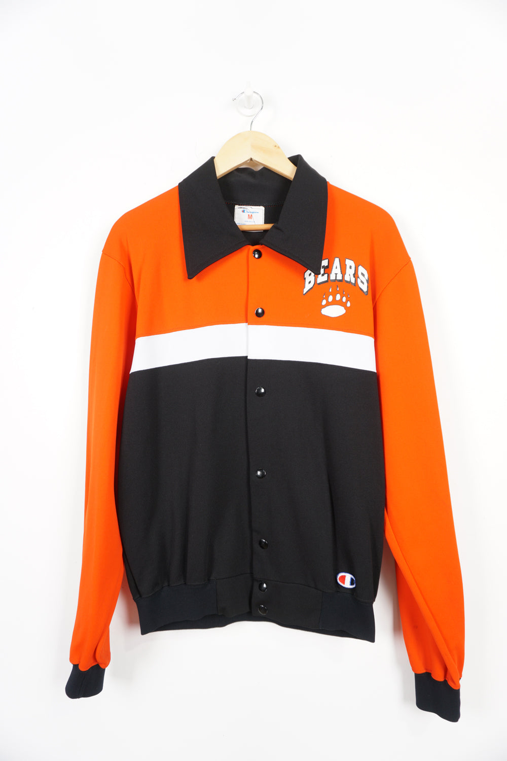 Chicago bears track jacket clearance