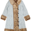 Y2K Paisley Afghan Coat