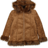 Y2K Hooded Afghan Coat