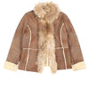 Diamante Sleeve Afghan Coat