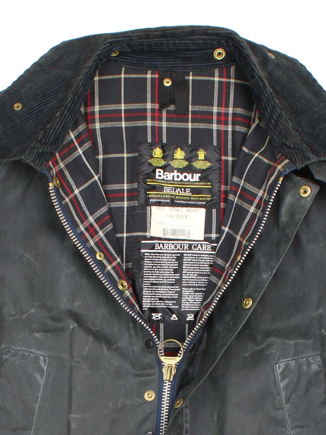 Barbour Beadle Wax Jacket (Size XL)