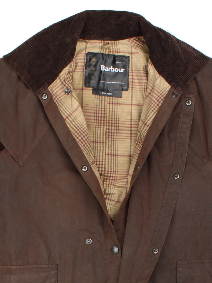 Barbour Stockman Wax Coat (Size S)