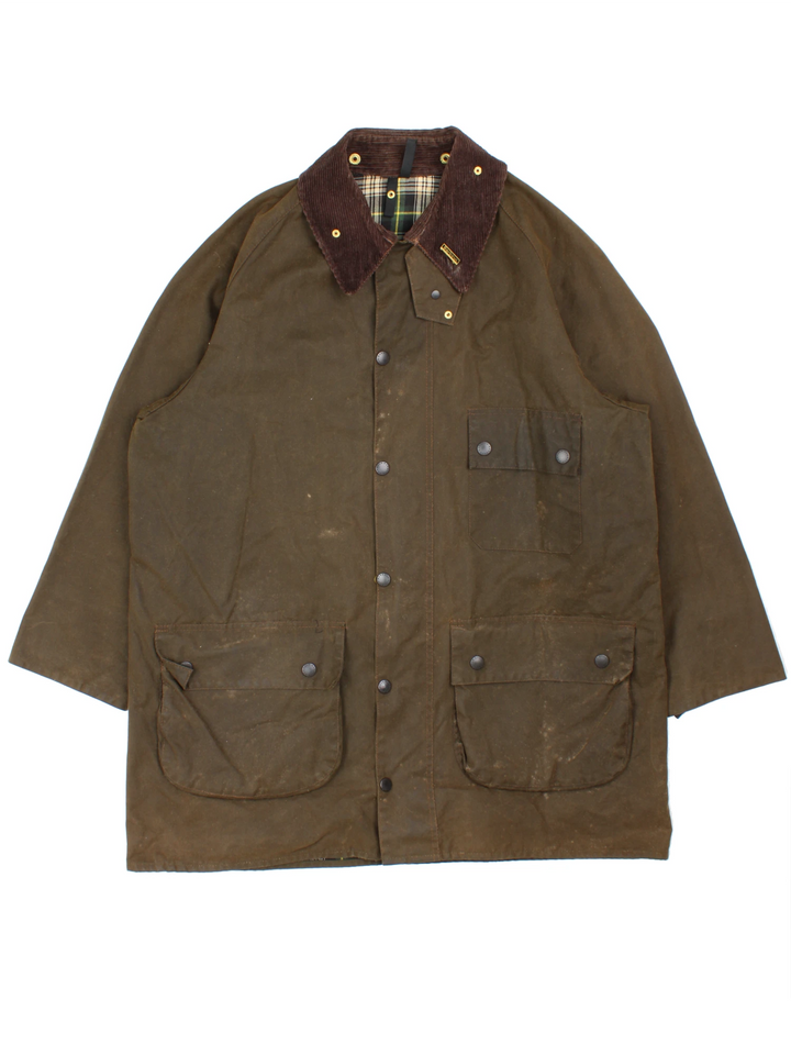 Barbour Solway Zipper Wax Jacket (Size XXL)