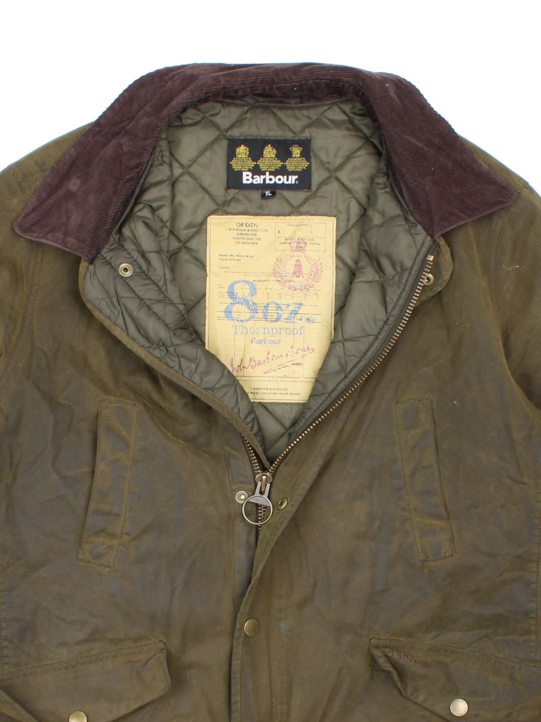 Barbour Martindale Wax Jacket (Size XL)