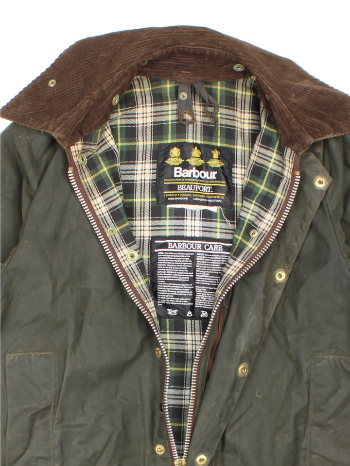 Barbour Beaufort Wax Jacket (Size S)