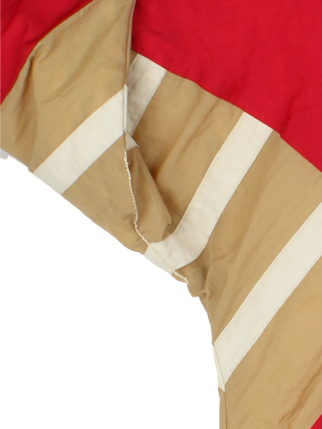 90's Starter San Francisco 49ers Red Hooded Jacket (Size L)