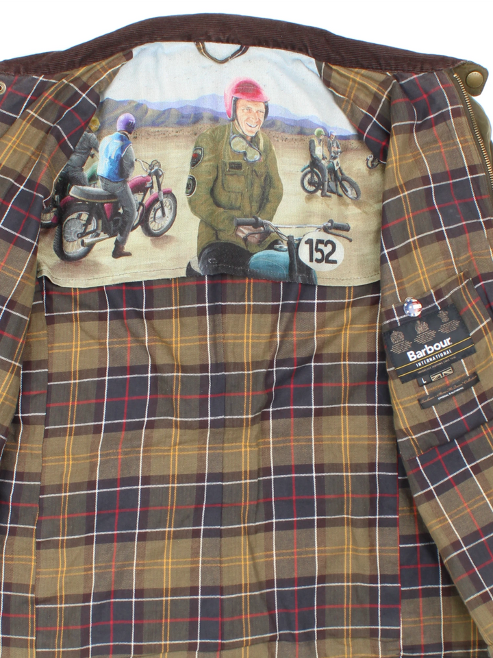 Barbour Steve McQueen Wax Jacket (Size L)