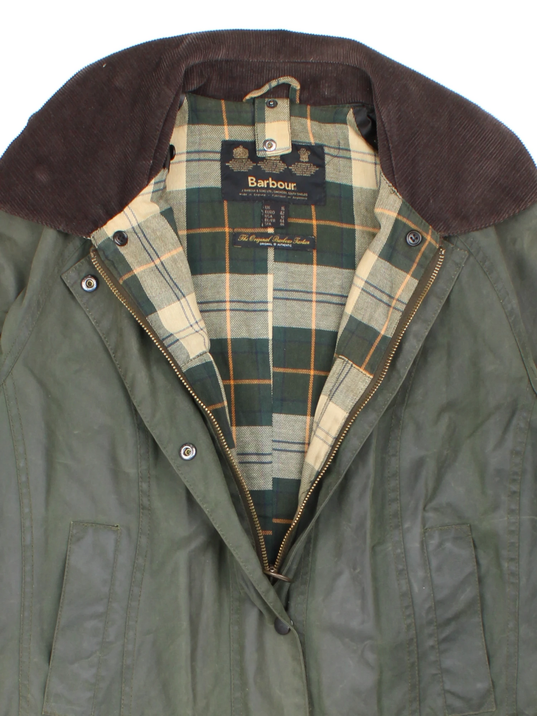 Barbour Beadnell Wax Jacket (Size XL)