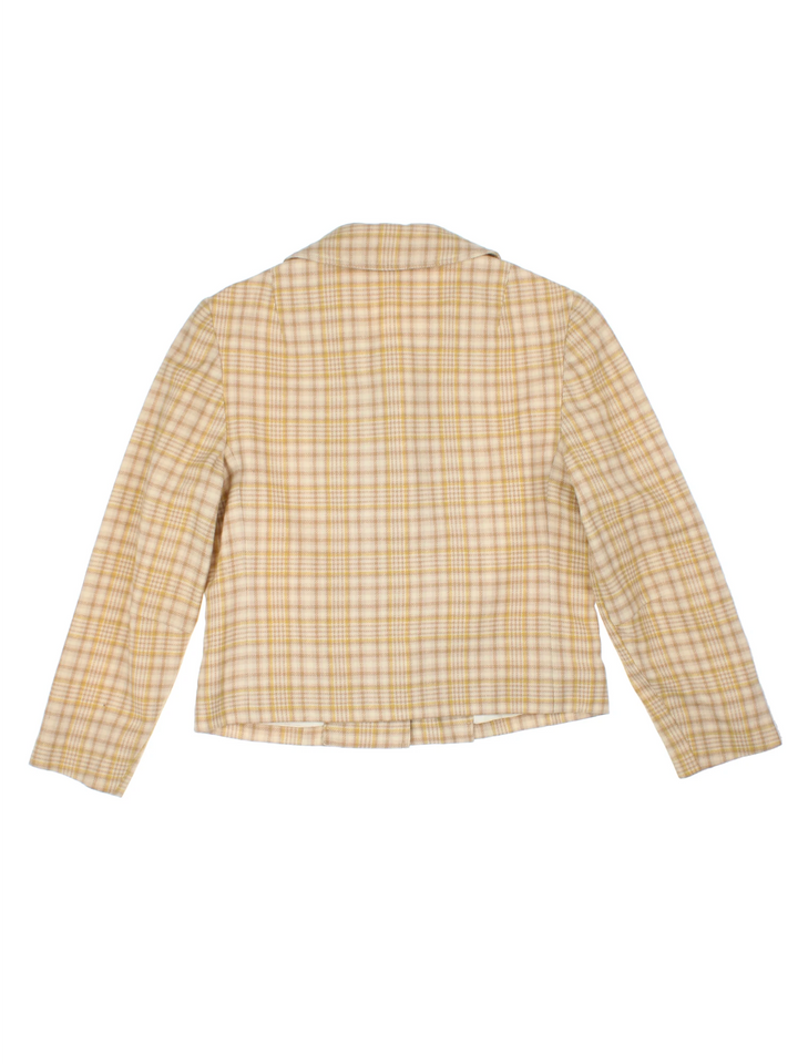 Vintage Pendleton Plaid Jacket (Size S)