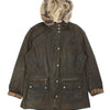 Barbour Kelsall Wax Parka Coat (Size XXL)
