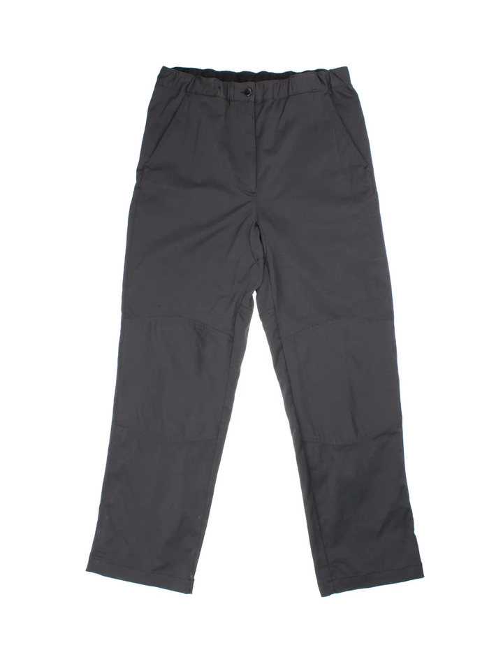 Berghaus Hike Trousers in a black colourway with front pockets and the logo embroidered on the back.