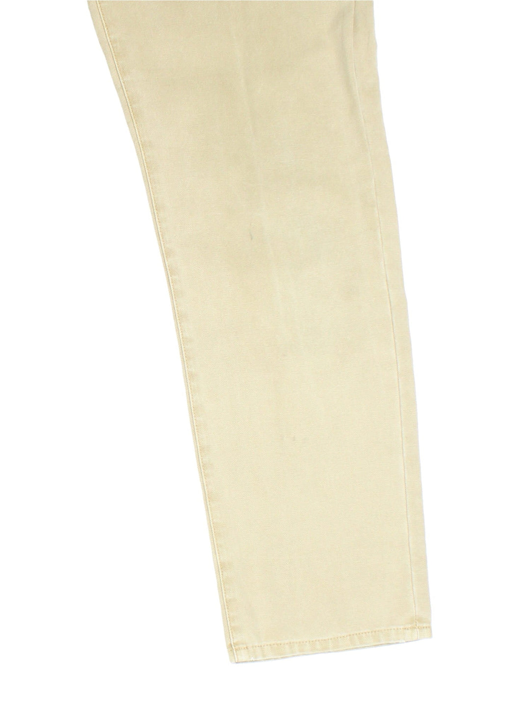 Stussy Jeans in tan colourway. Zip fly fastening with side/back pockets and embroidered branding on back right leg.