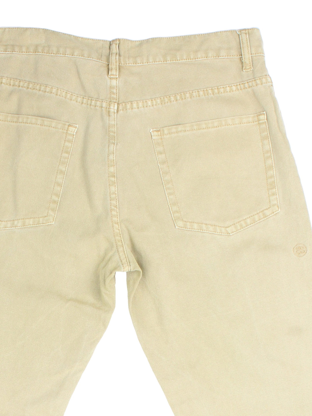 Stussy Jeans in tan colourway. Zip fly fastening with side/back pockets and embroidered branding on back right leg.