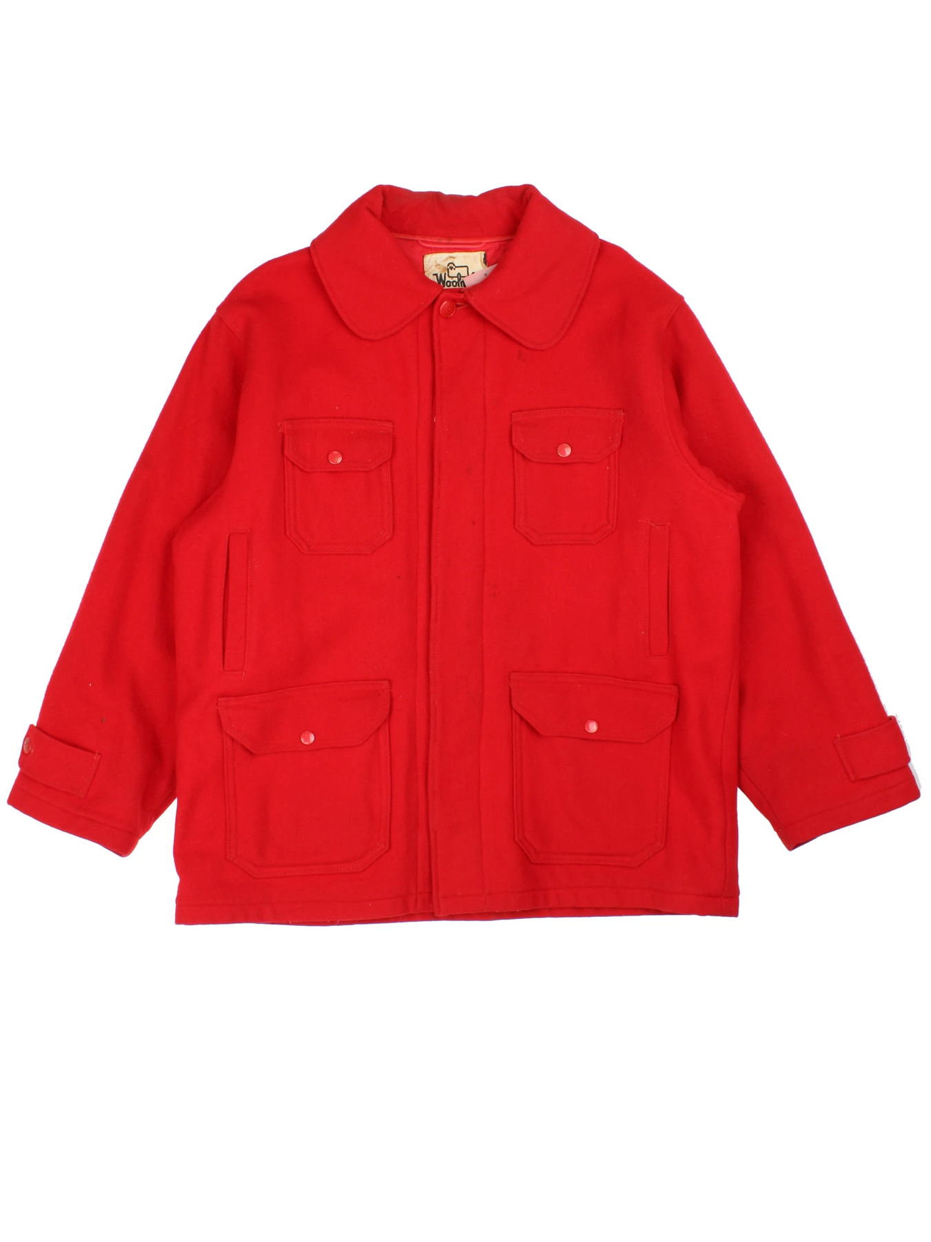 ジャケット・アウター 90's Woolrich Boa Lined Wool Jacket Vintage WOOLRICH Fleece Jacket Medium 90's Woolrich Made in