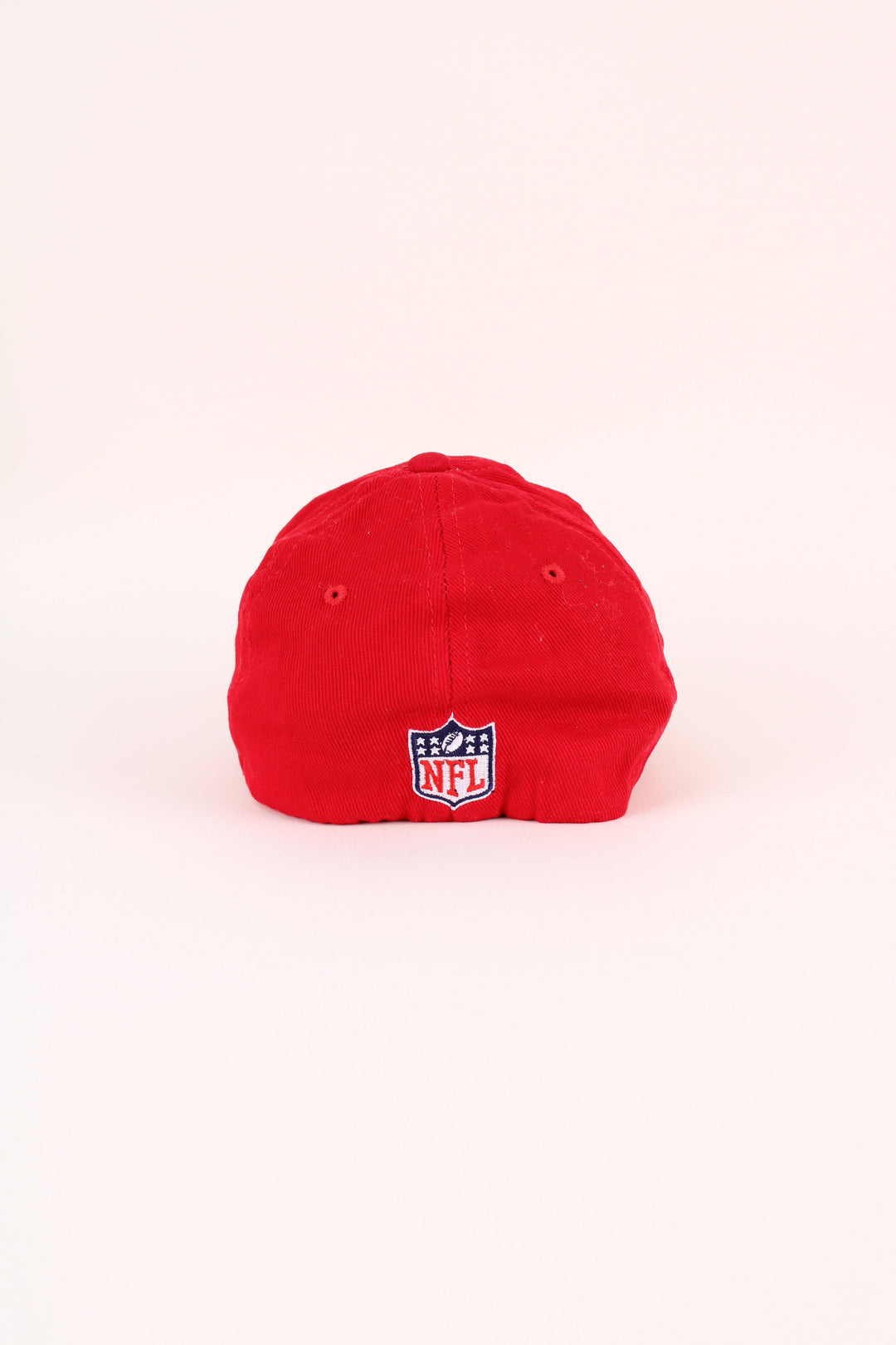Budweiser NFL Cap in a red colourway with the logo embroidered on the front/back, and has a spandex stretch lining.