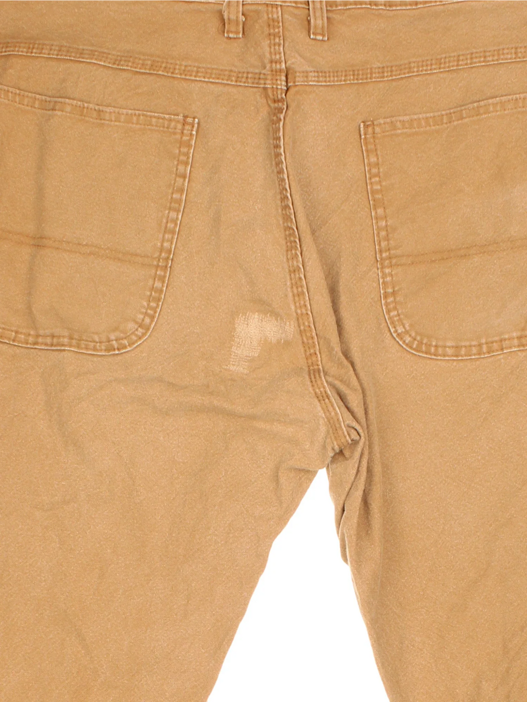 Carhartt Carpenter Trousers in a brown colourway with multiple pockets and the logo embroidered on the back.