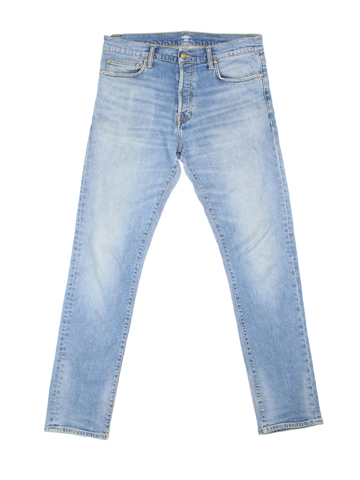 Carhartt Carhartt Klondike Pant Jeans in a blue colourway with multiple pockets and the logo embroidered on the back.