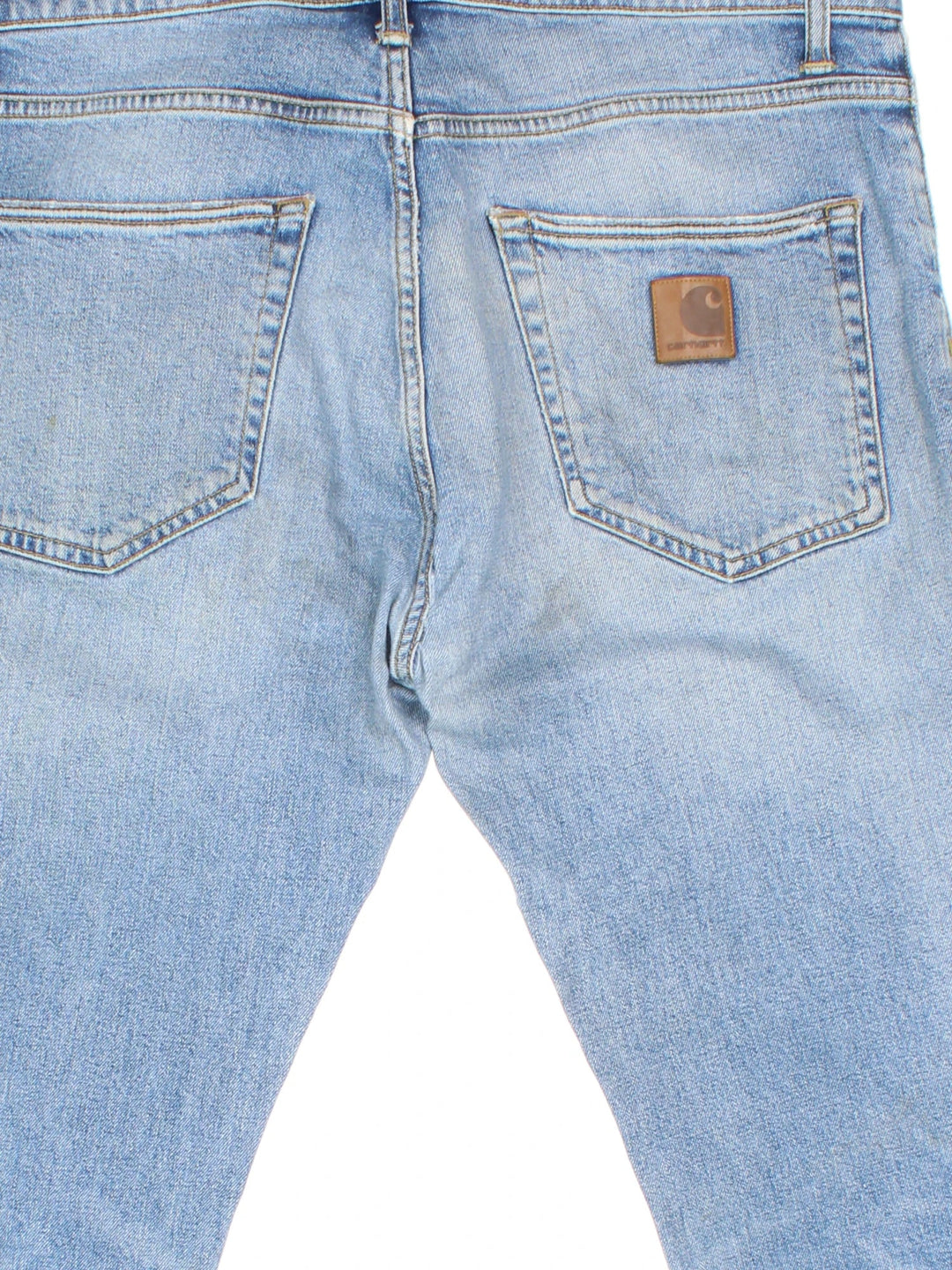 Carhartt Carhartt Klondike Pant Jeans in a blue colourway with multiple pockets and the logo embroidered on the back.