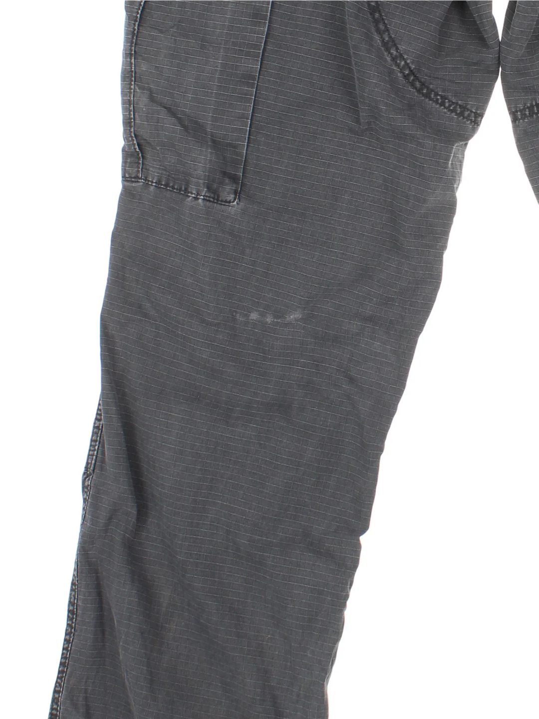 Carhartt Cargo Trousers in a black colourway with multiple pockets and the logo embroidered on the back.