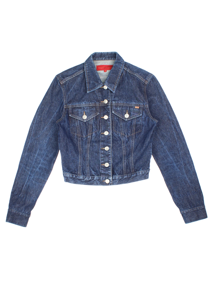 Vintage FCUK Denim Jacket (Size S)