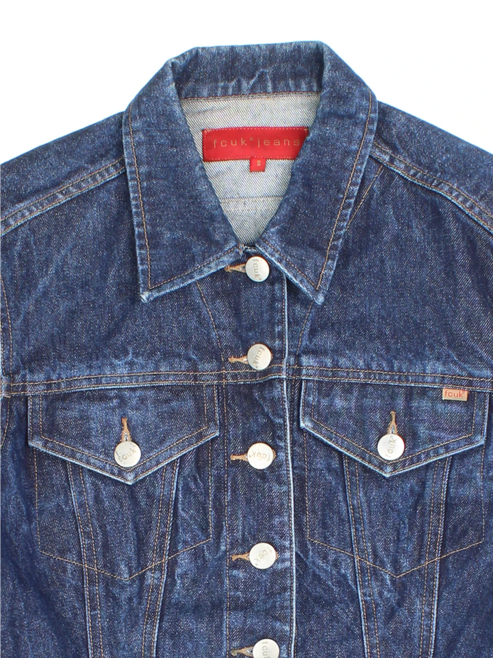 Vintage FCUK Denim Jacket (Size S)