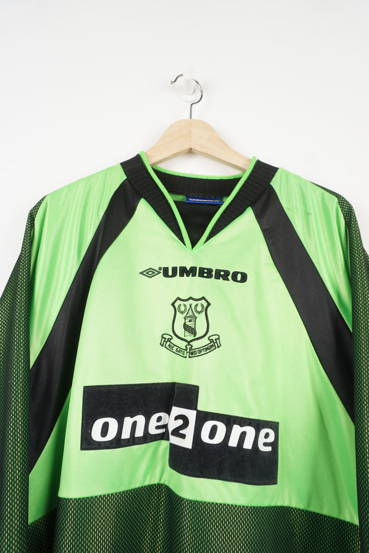 98-99 Everton Goalkeeper Shirt - VintageFolk