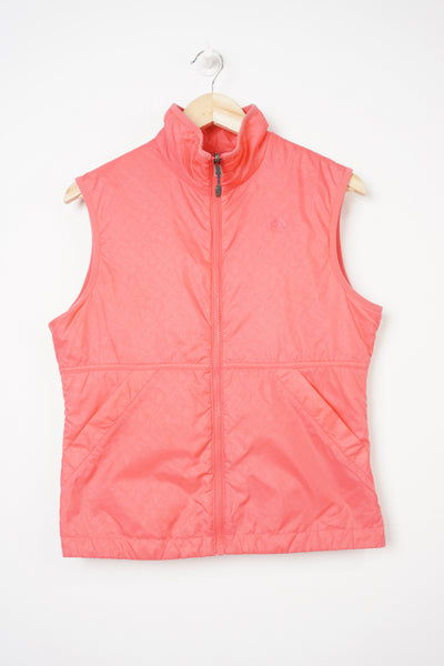Nike ACG  all pink through padded gilet with embroidered logo on the chest 