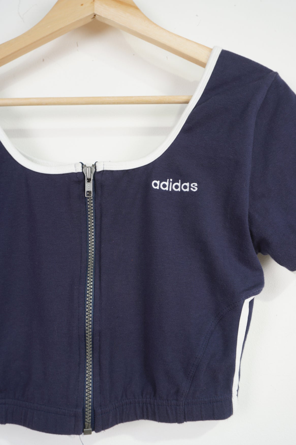 90s adidas crop top Clearance