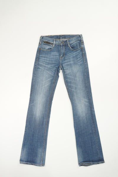Ralph Lauren mid wash slim fit, straight leg jeans