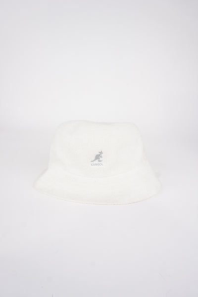 Vintage Kangol white towelling bucket hat  good condition - some make up marks on the inside (please see photos)