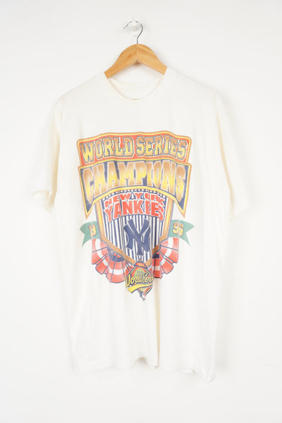 Vintage single stitch 1996 World Series Champions New York Yankees graphic t-shirt 