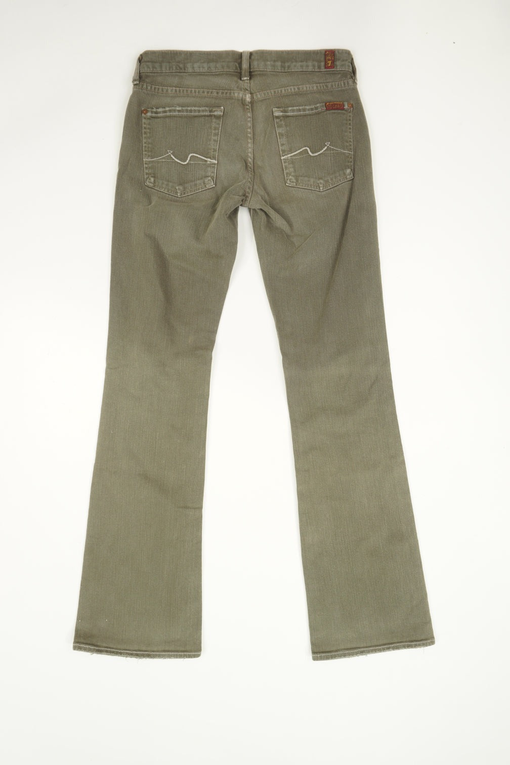 Y2K Green Flared Jeans