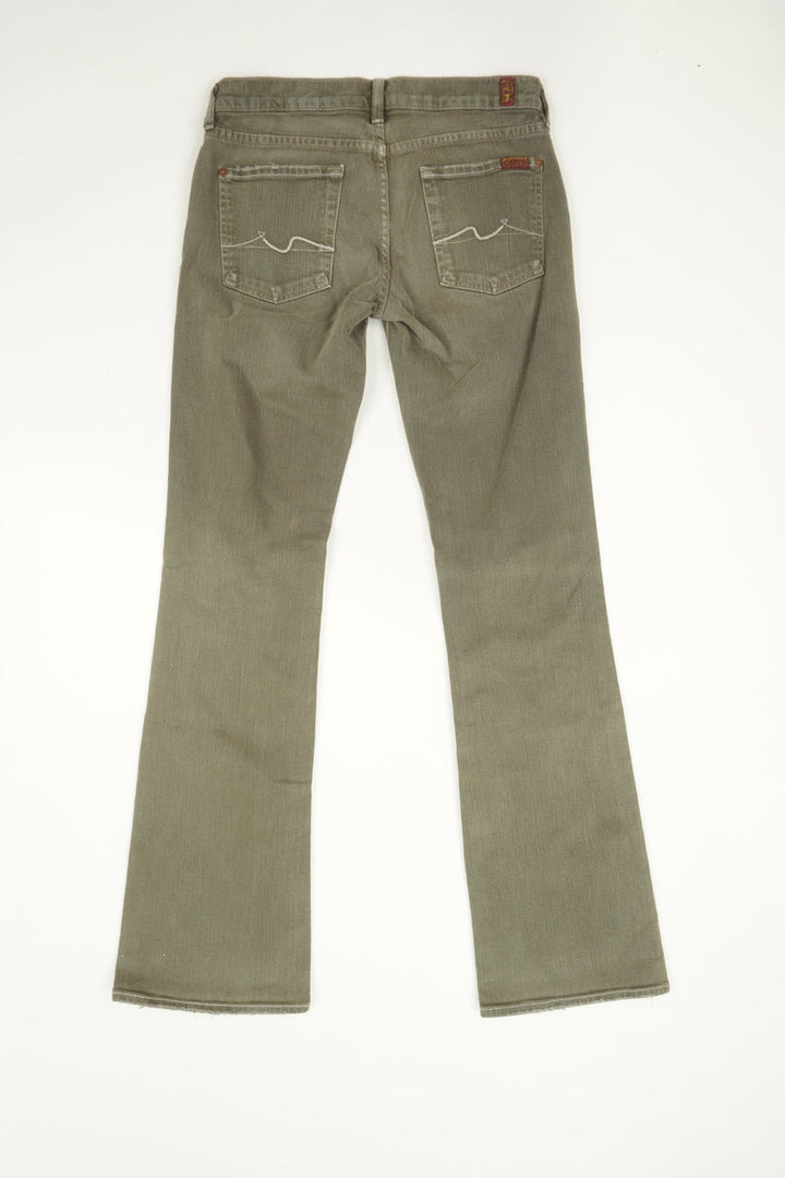 Y2K Green Flared Jeans