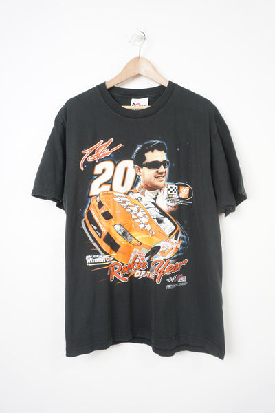 Vintage 1999 Chase Authentics Tony Stewart x Nascar t-shirt with graphic on the front 